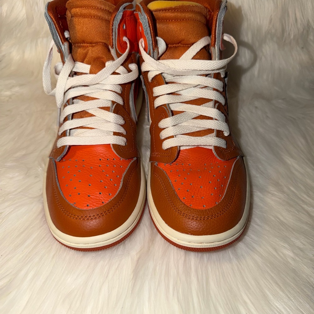 Air Jordan 1 High Method of Make ‘Desert Orange’- Orange and White